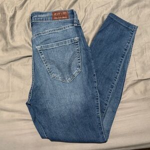 Hollister Women's Blue Skinny Jeans